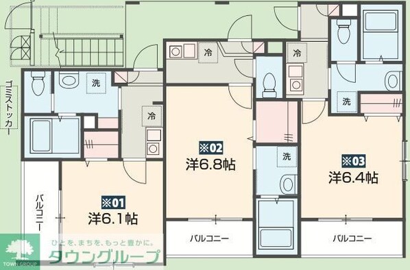 Forest Park Hillsの物件間取画像